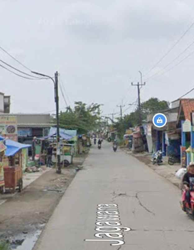 dijual tanah jalan raya jagawana