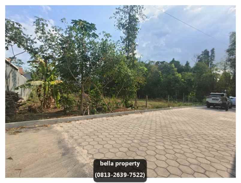 dijual tanah jalan raya tajem