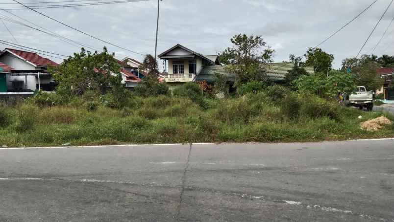 dijual tanah jalan suka mulia danau