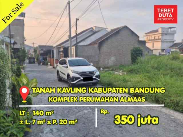 dijual tanah jl almaas katapang sukamukti