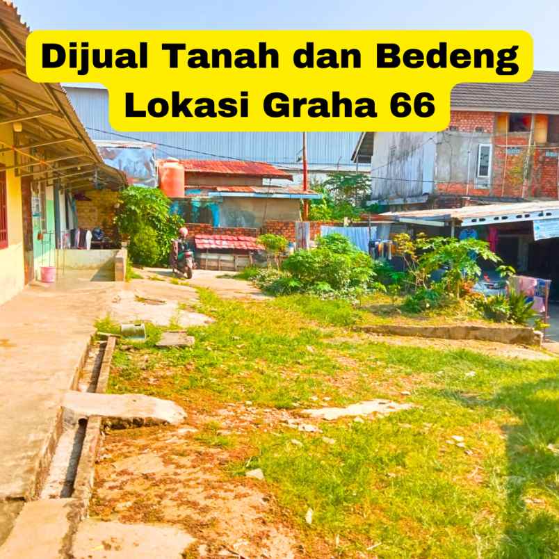 dijual tanah jl angkatan 66