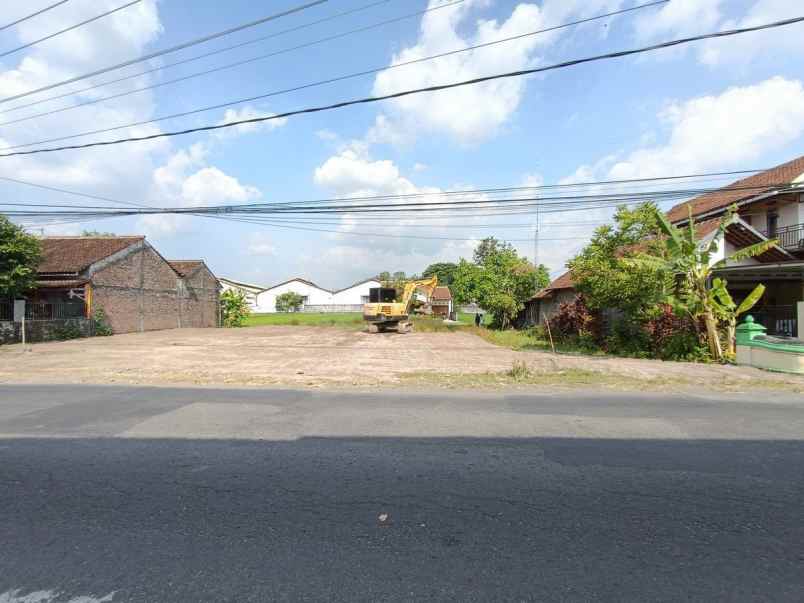 dijual tanah jl berbah kalasan