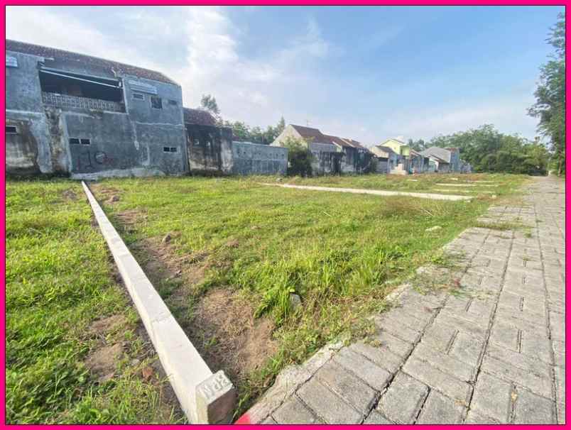 dijual tanah jl cangkringan ngemplak