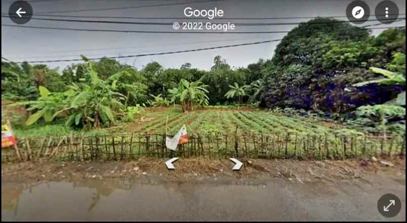 dijual tanah jl mbah kilong sukadami