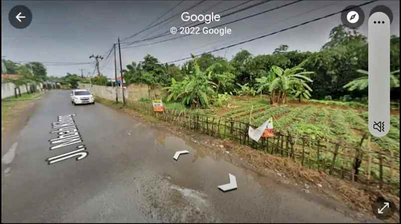 dijual tanah jl mbah kilong sukadami