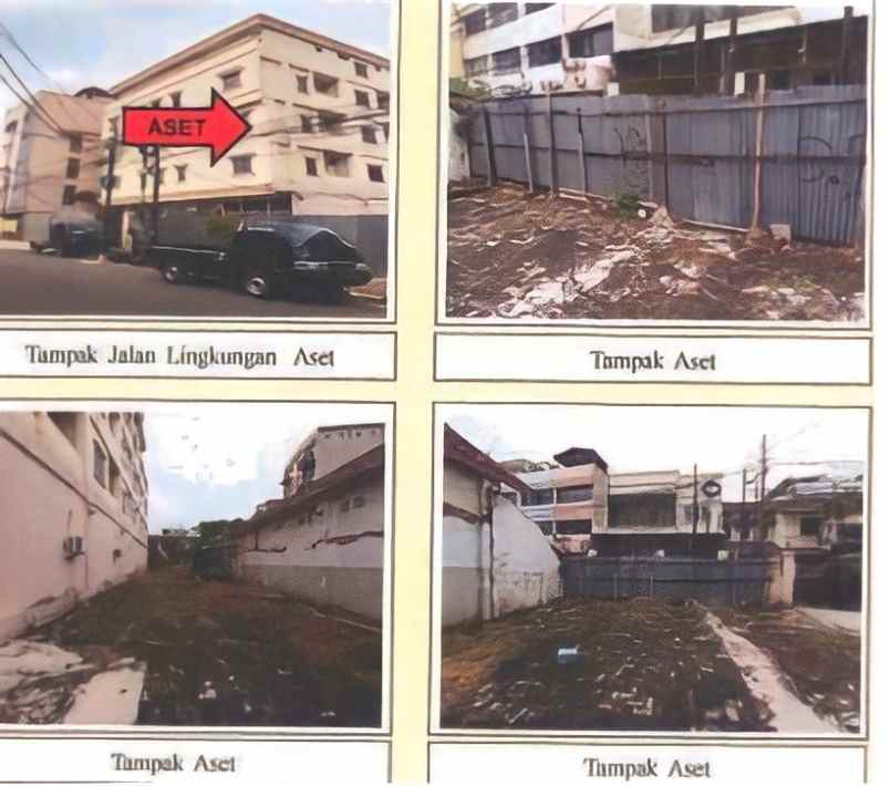 dijual tanah jl petojo utara vii no 10