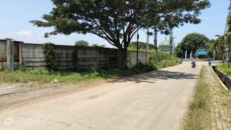 dijual tanah jl pltgu muara tawar