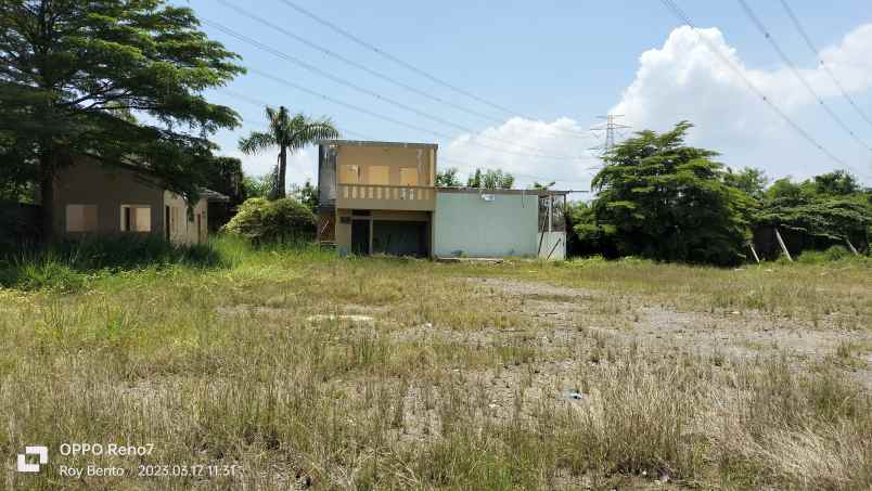 dijual tanah jl pltgu muara tawar