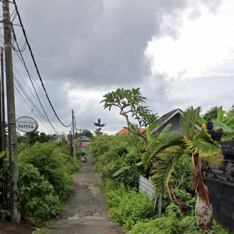 dijual tanah jl pura batu pageh bali cliff