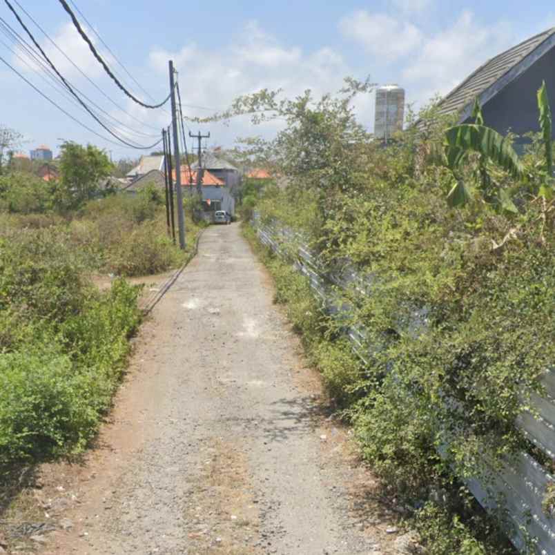 dijual tanah jl pura batu pageh bali cliff
