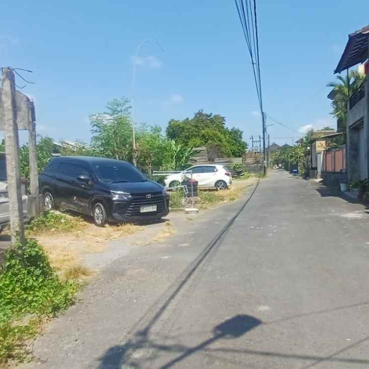 dijual tanah jl raya dalung
