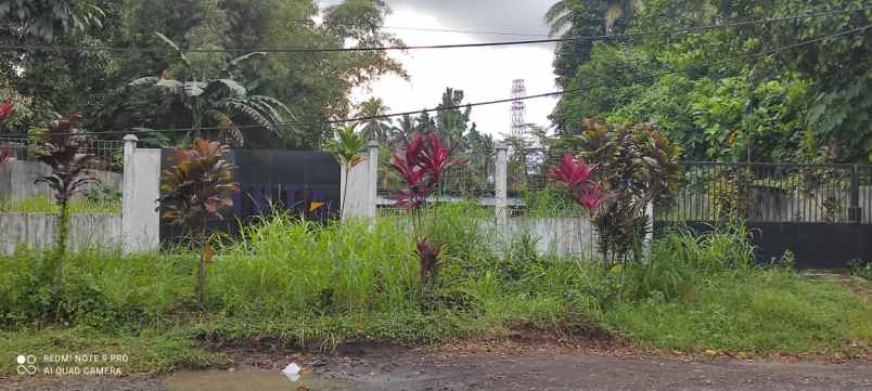 dijual tanah jl raya manado bitung