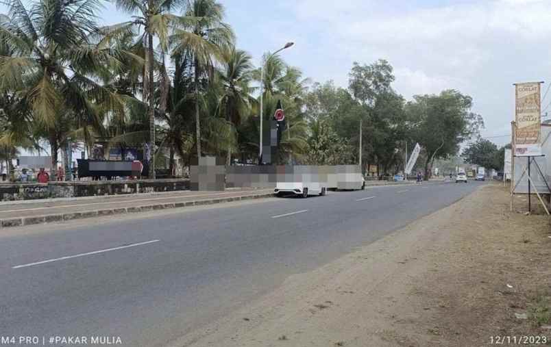 dijual tanah jl raya pamugaran