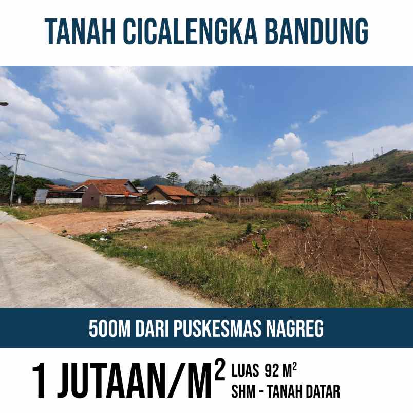 dijual tanah jl udra permas cicalengka