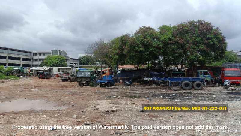 dijual tanah jl yos sudarso tanjung