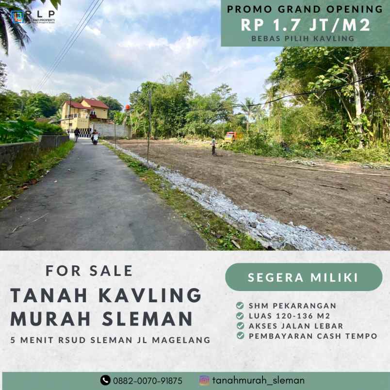 dijual tanah kadisono margorejo tempel