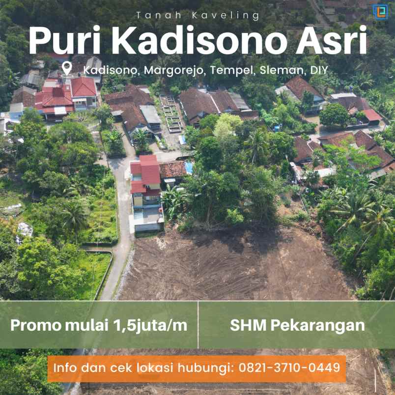 dijual tanah kadisono margorejo tempel