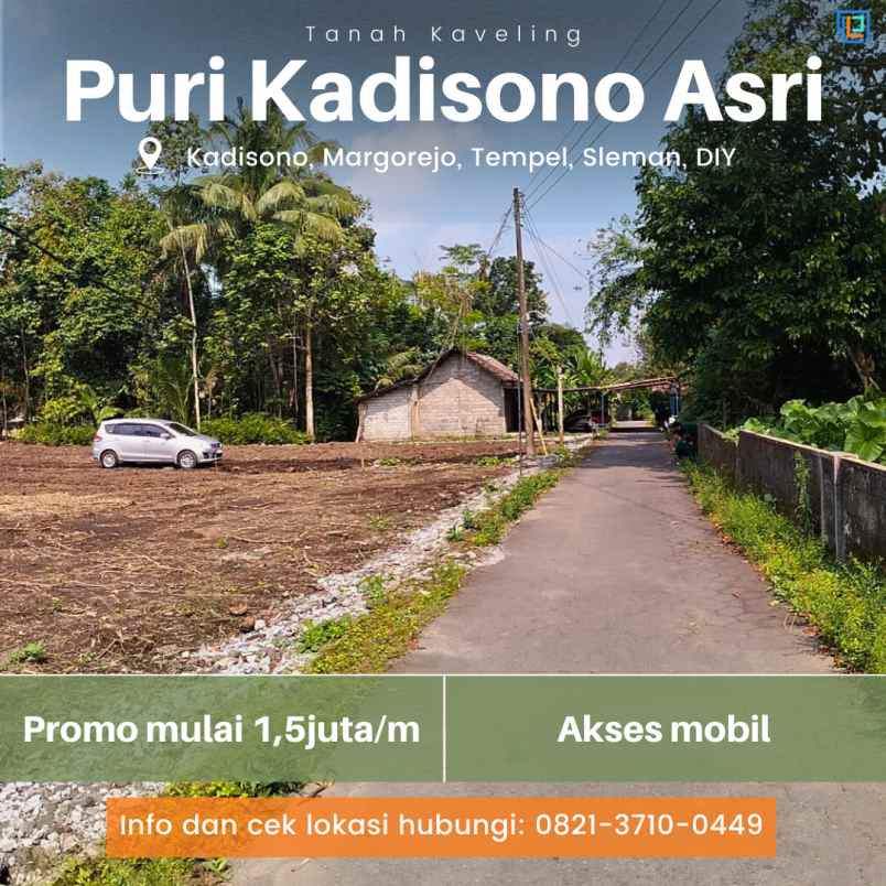 dijual tanah kadisono margorejo tempel