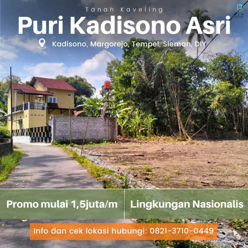 dijual tanah kadisono margorejo tempel