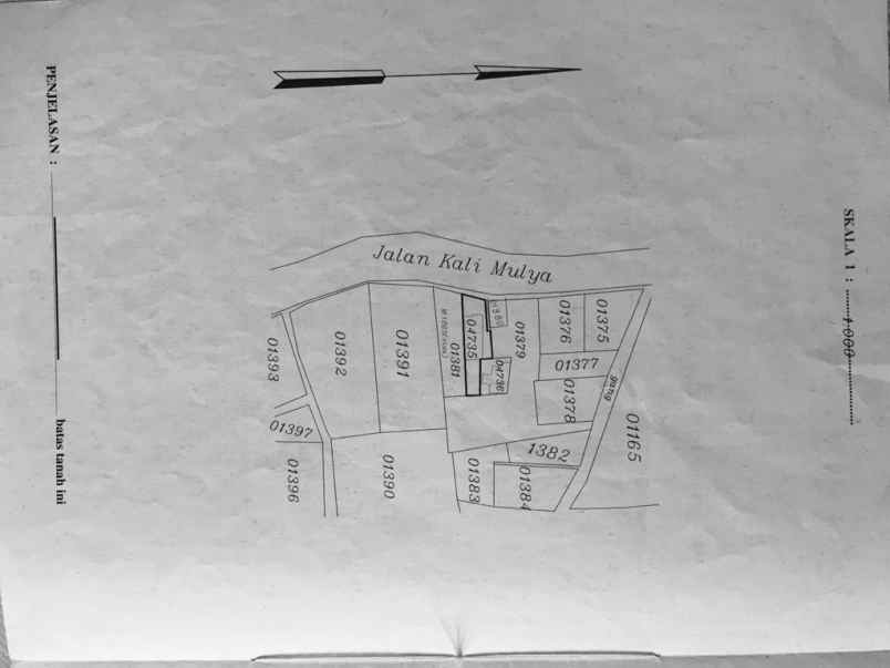 dijual tanah kalimulya cilodong depok