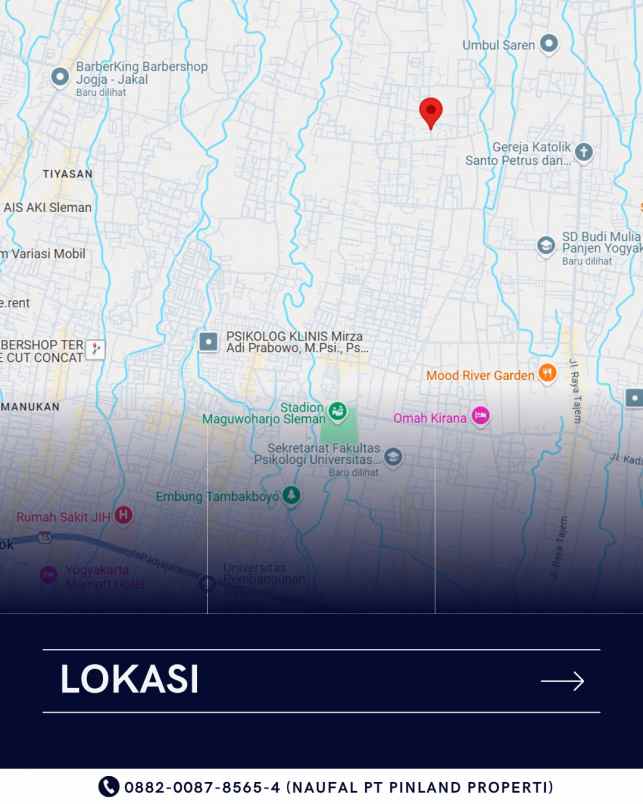 dijual tanah karanganyar wedomartani