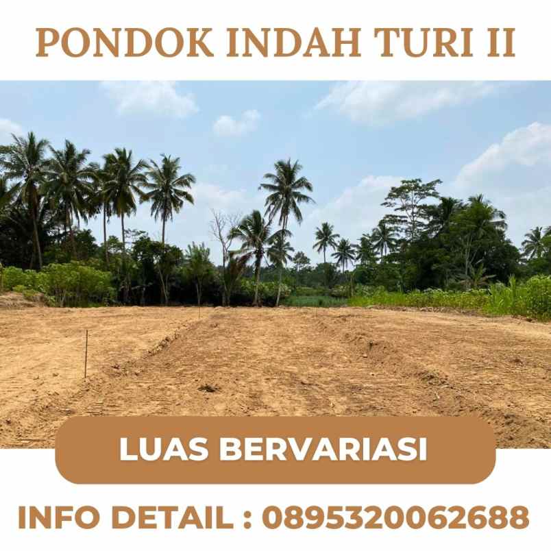 dijual tanah kenaruhan donokerto turi