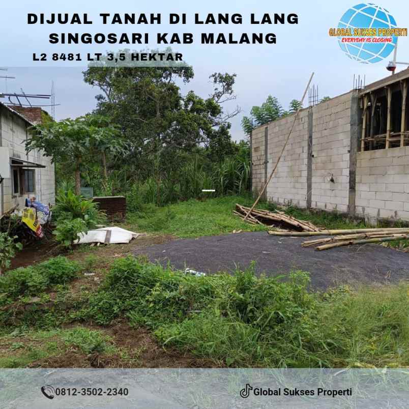dijual tanah lang lang
