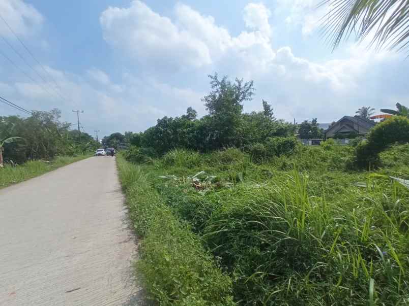 dijual tanah murah pinggir jalan lokasi srigading 1