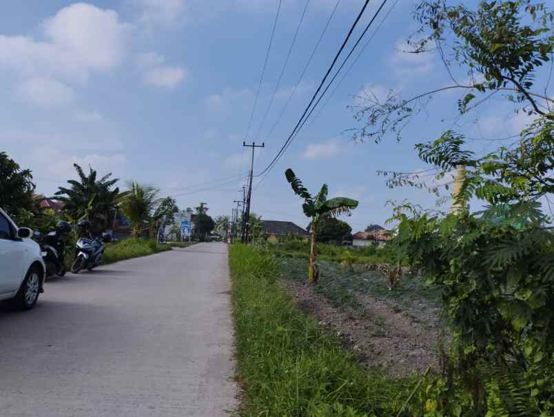 dijual tanah murah pinggir jalan lokasi srigading 1