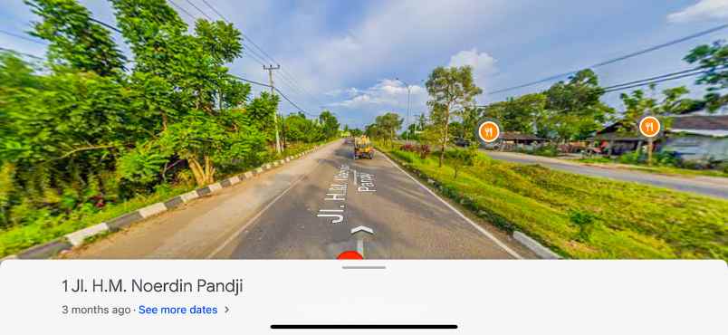 dijual tanah noerdin pandji palembang seluas 12 hektar