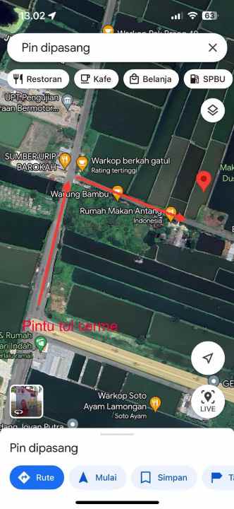 dijual tanah pandu