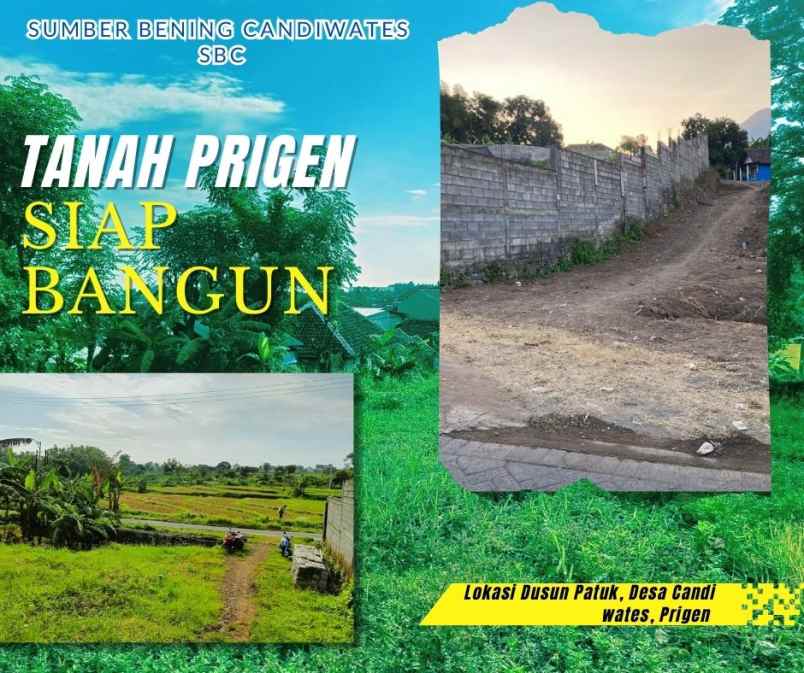 dijual tanah patuk candi wates kec
