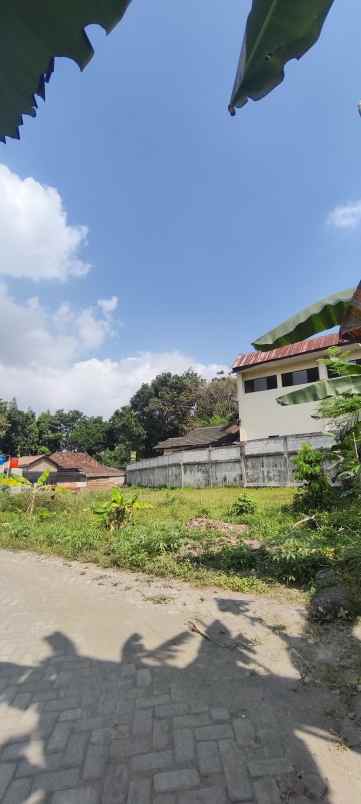 dijual tanah pekarangan murah barat pasar cebongan