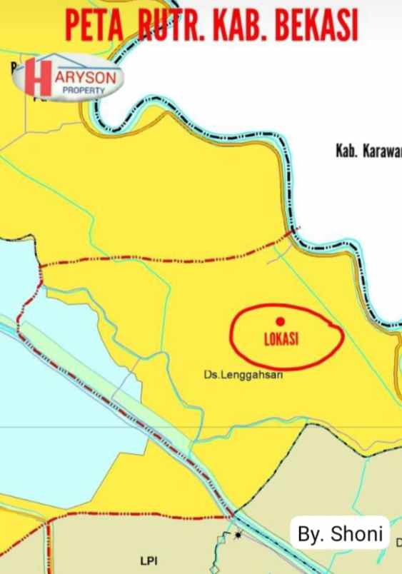 dijual tanah perum 150 hektar bekasi