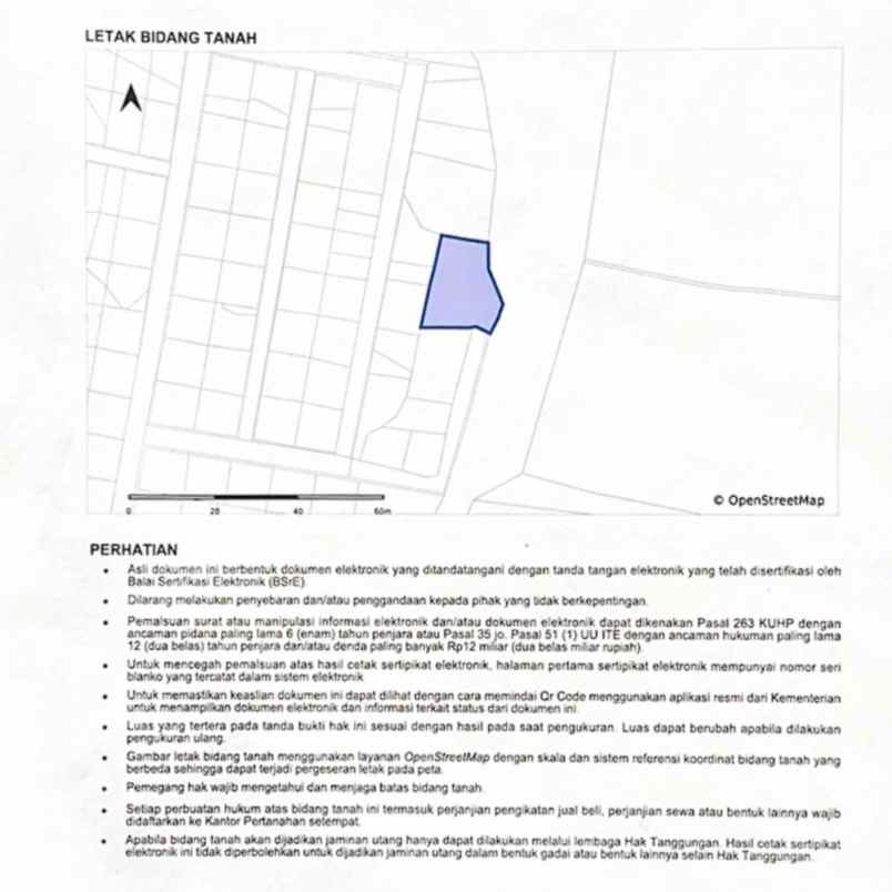 dijual tanah perum dalung permai