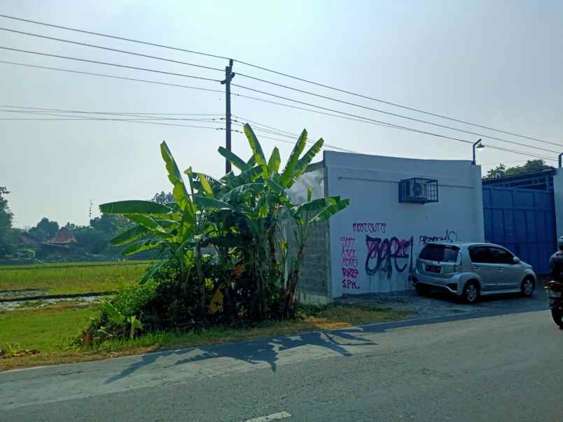 dijual tanah pinggir jalan sultan agung