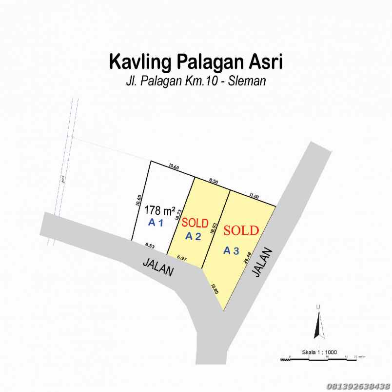 dijual tanah sleman