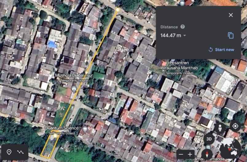 dijual tanah taman alamanda karang