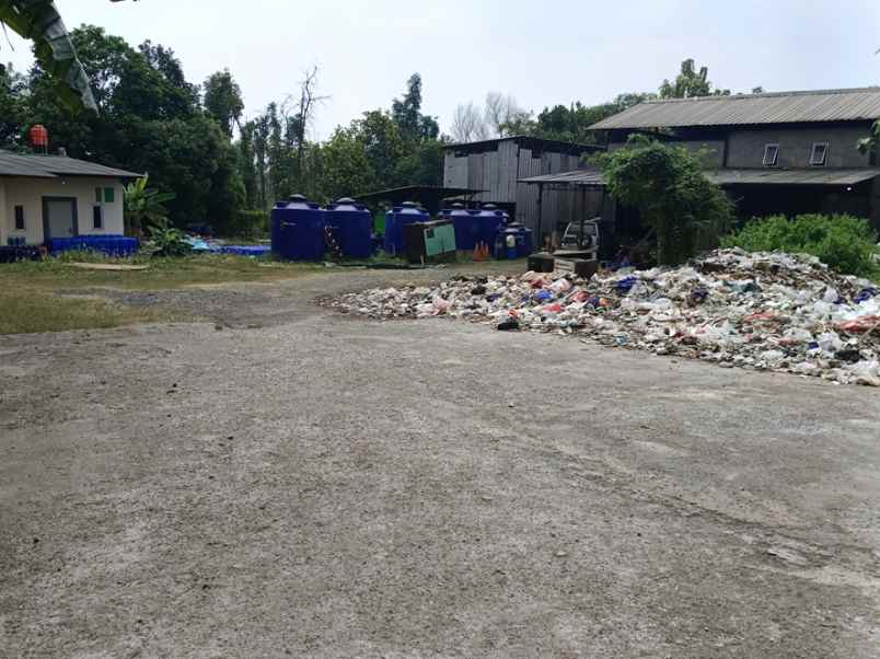 dijual tanah tanah jl raya setu cisaat