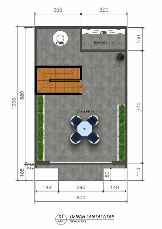 dijual townhouse classic modern tanjung barat jaksel