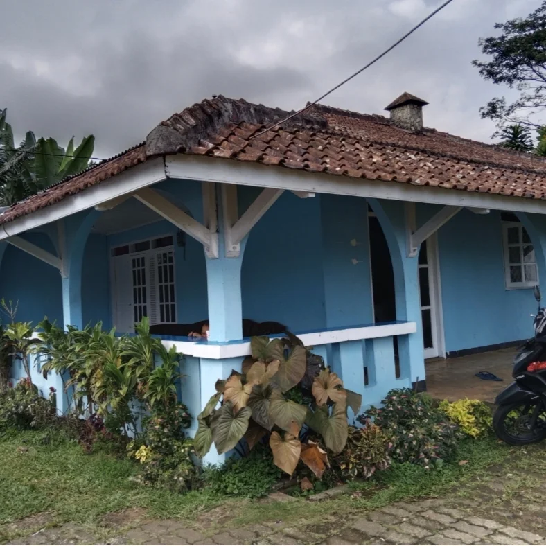 dijual villa jalan raya cipayung km 78