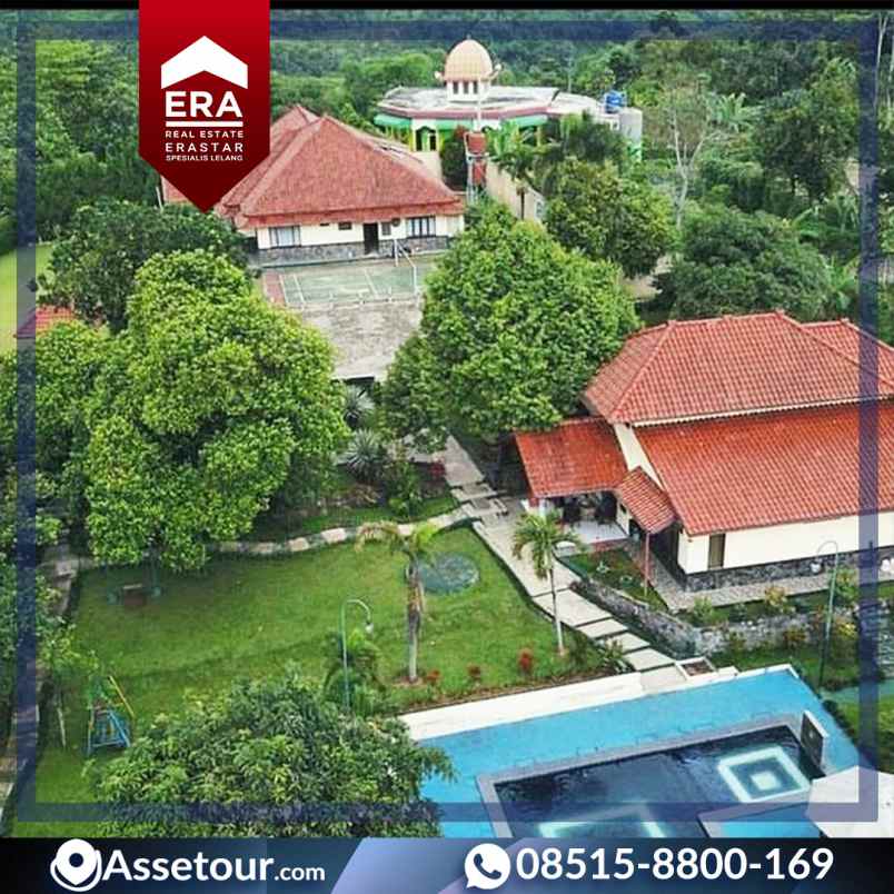 dijual villa jl gadog sisi desa