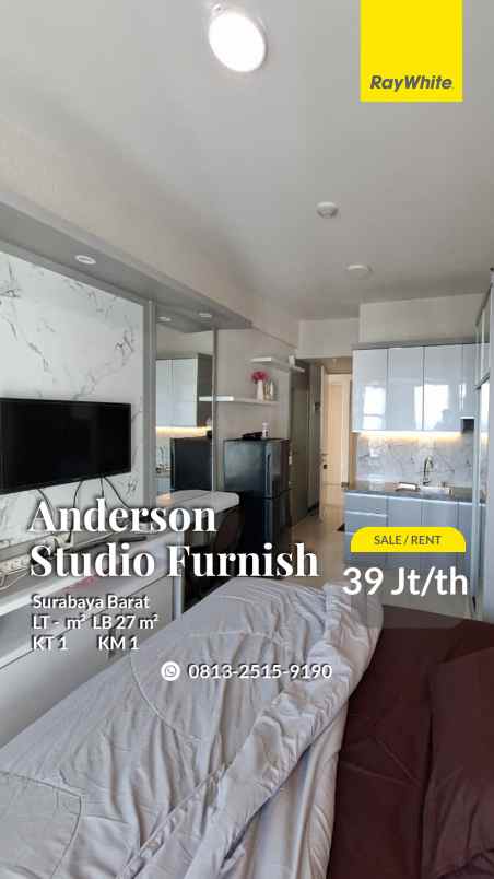 disewakan apartemen pakuwon indah lontar