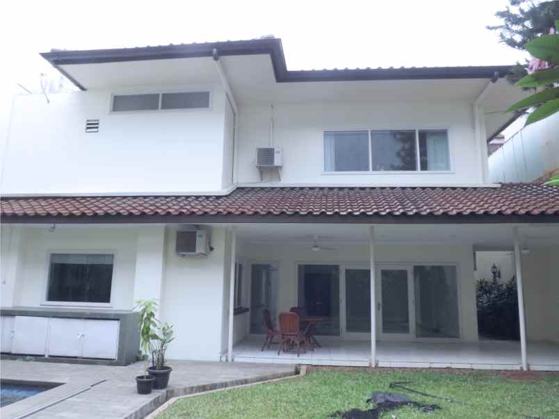 disewakan rumah jl tanah kusir ii no 5 rt