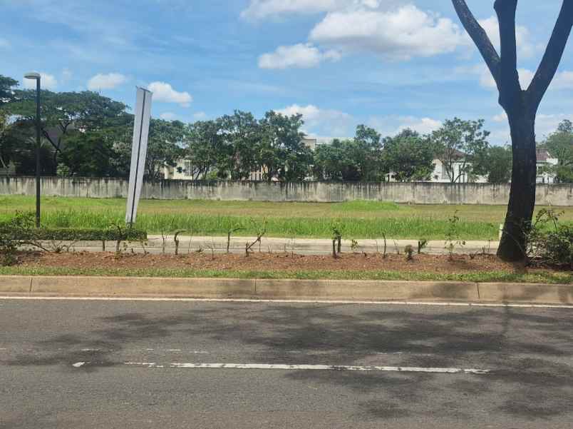 disewakan tanah jl bsd raya utama