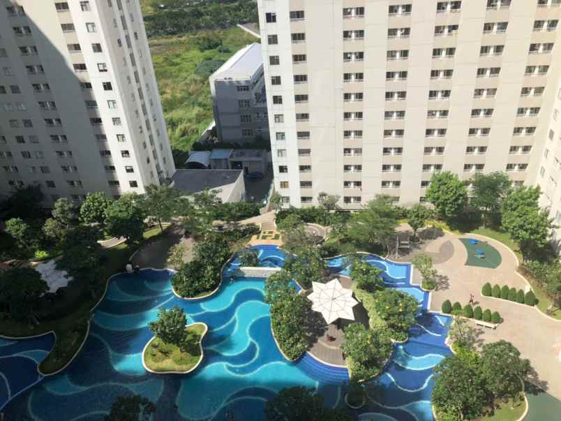 educity tower yale lantai 17 view bagus kolam renang