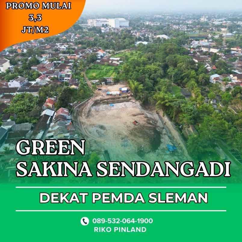 gebyar promo tanah kaveling murah selatan pemda sleman