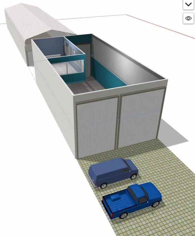 gudang rumah kenjeran strategis depan jalan raya