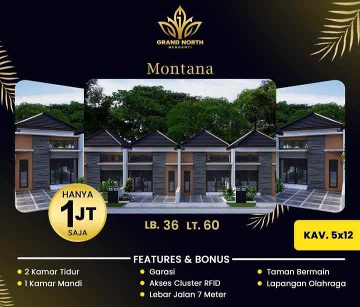 hanya 1 juta dpt rumah free semuanya