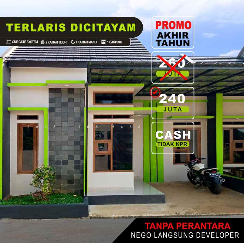 hunian paling murah rumah dijual di citayam